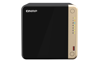 QNAP TS-464 4-Bay NAS – Intel Celeron N5095 / 8GB RAM / Dual 2.5GbE / M.2 Slots / HDMI