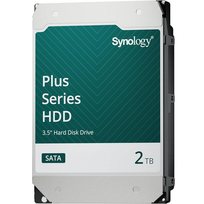 Synology HAT33002T – 2TB Plus Series HDD / SATA / 5400 RPM / 512MB Cache / 3-Year Warranty