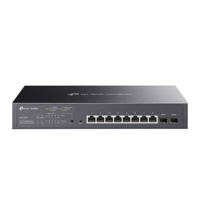 TP-Link Omada SG2210MP - 10-Port Gigabit Smart Switch with 8-Port PoE+ / 2 SFP Slots / 150W PoE Budget / L2+ Managed Switch