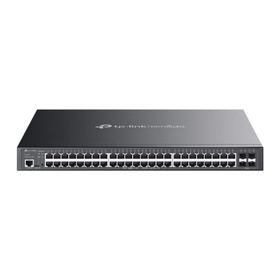 TP-Link Omada SG3452P - 52-Port Gigabit L2+ Managed Switch with 48-Port PoE+ / 4 SFP Slots / 384W PoE Budget / Cloud Managed Switch