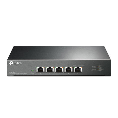 TP-Link TL-SX105 - 5-Port 10G Multi-Gigabit Desktop Switch / 100Gbps Switching Capacity / Fanless Design / Plug & Play - Network Switch