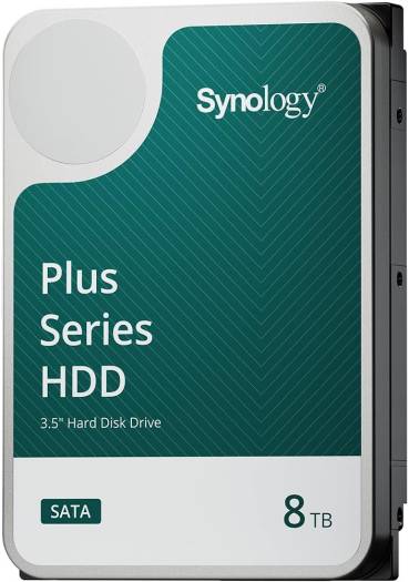 Synology HAT3300 8TB Plus Series HDD - 8TB SATA NAS Hard Drive / 7200 RPM / 512MB Cache / 3-Year Warranty