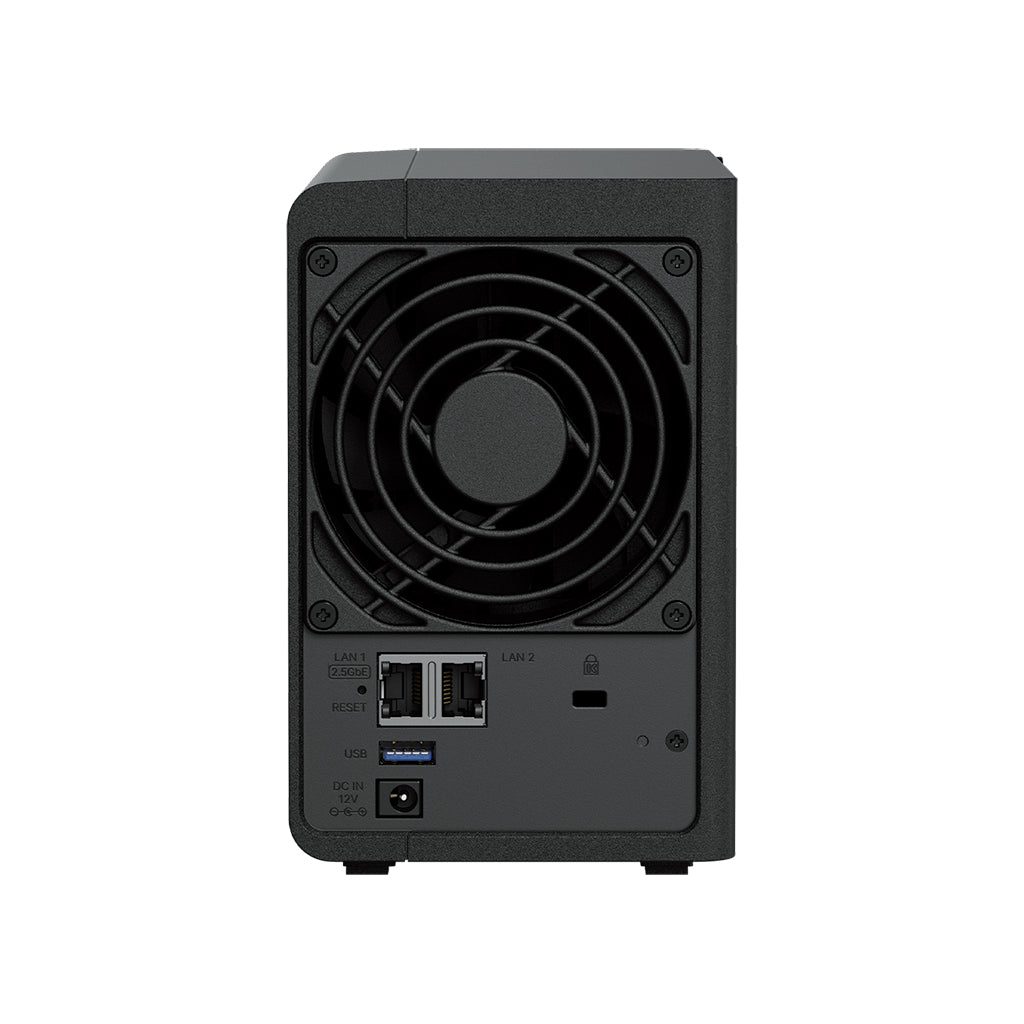 Synology DiskStation DS225+ – 2-Bay / Intel Celeron J4125 / 2GB RAM / USB / LAN / 2-Year Warranty