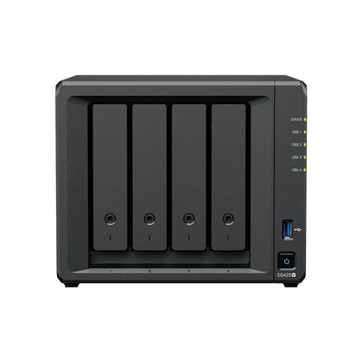 Synology DiskStation DS425+ – 4-Bay / Intel Celeron J4125 / 2GB RAM / USB / LAN / 3-Year Warranty