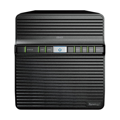 Synology DiskStation DS423 – 4-Bay / Realtek RTD1619B / 2GB RAM / USB / LAN / 2-Year Warranty