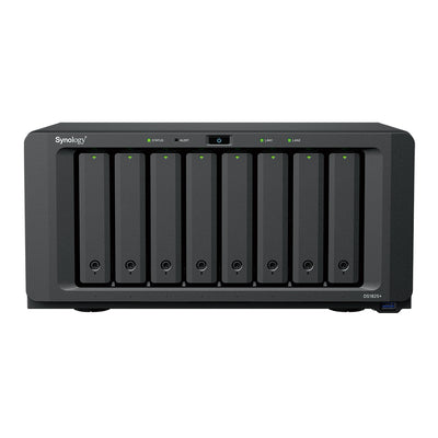 Synology DiskStation DS1825+ – 8-Bay / AMD Ryzen V1500B / 8 GB RAM / USB / LAN / 3-Year Warranty