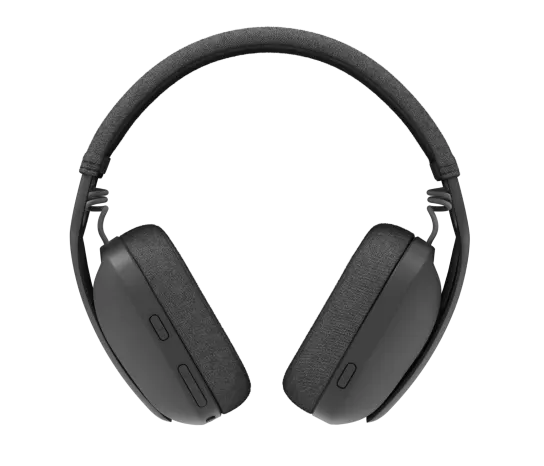 Logitech Zone Vibe 100 Wireless Headset - Bluetooth 5.2 / Noise-Canceling Microphone / Up to 20 Hours Battery / USB-C Charging / 1YW - Black