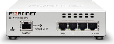 Fortinet FortiGate 30G NGFW with 1-Year License – SD-WAN / 4x GE Ports / FortiOS / AI Security