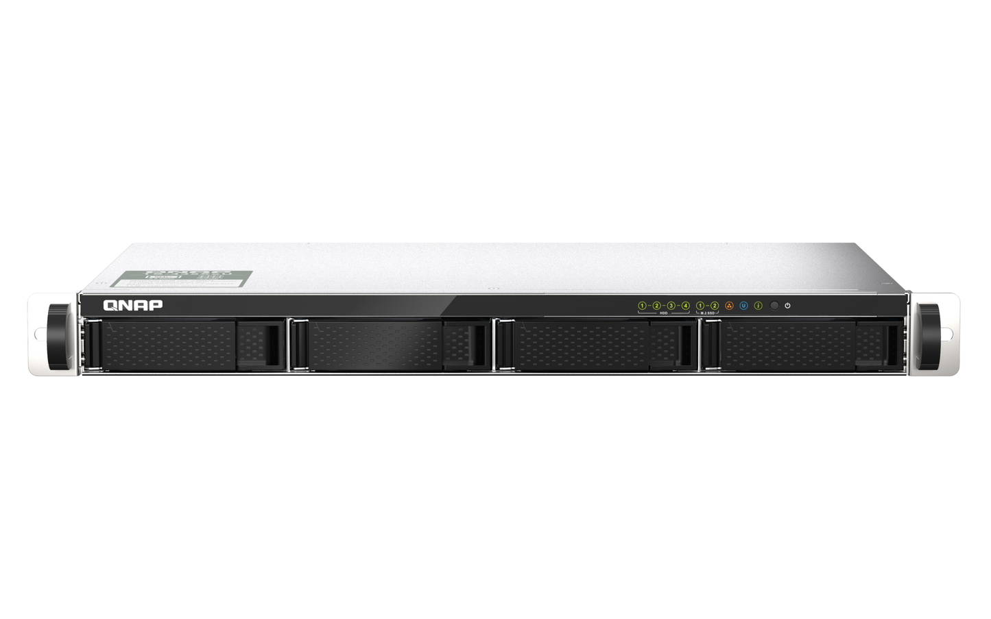 QNAP TS-435XeU 4-Bay Rackmount NAS – 10GbE SFP+ / 2.5GbE / Marvell ARM / M.2 Slots