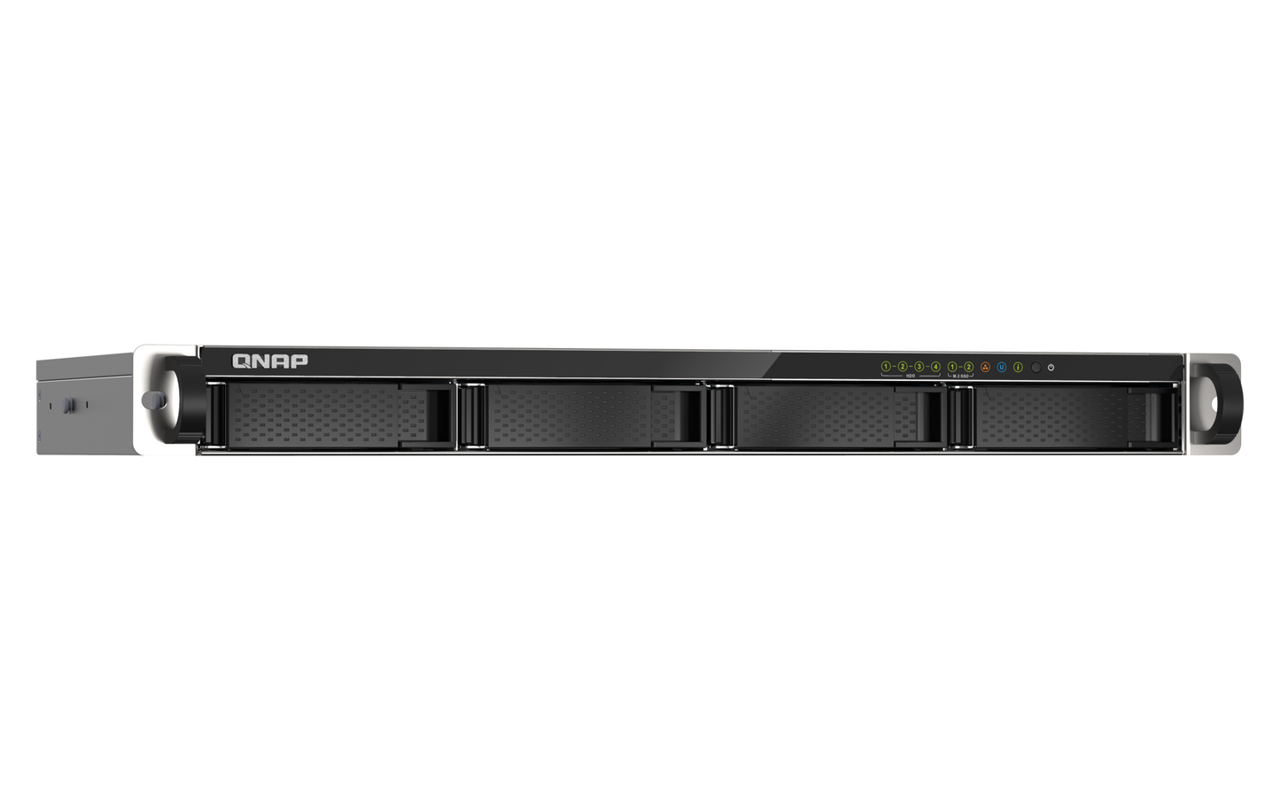 QNAP TS-435XeU 4-Bay Rackmount NAS – 10GbE SFP+ / 2.5GbE / Marvell ARM / M.2 Slots