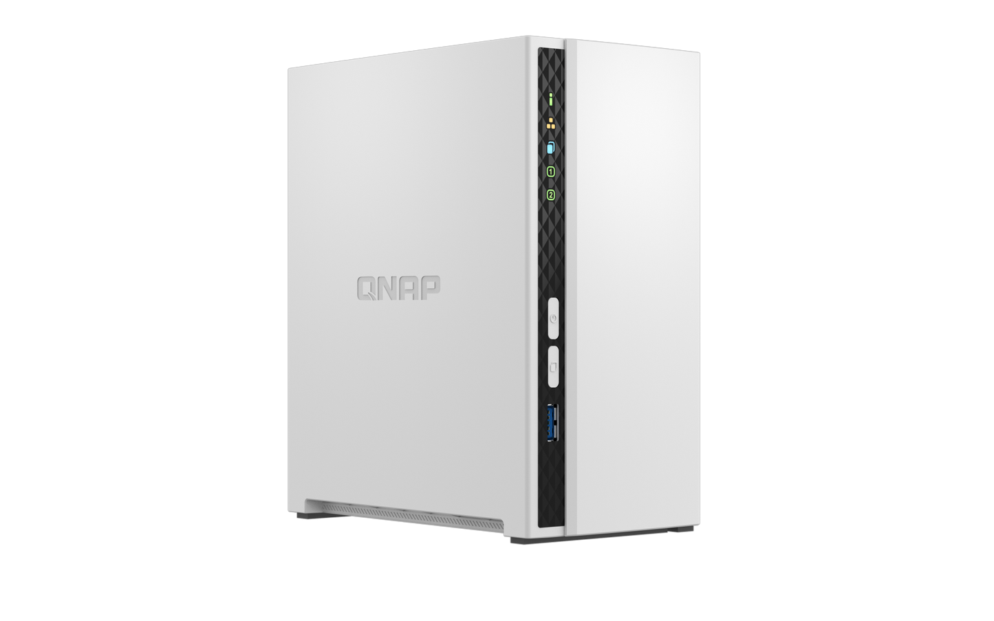 QNAP TS-233 2-Bay NAS Storage – ARM Cortex-A55 / 2GB / USB / LAN / Tower Mount / Personal Cloud / AI Photo Recognition