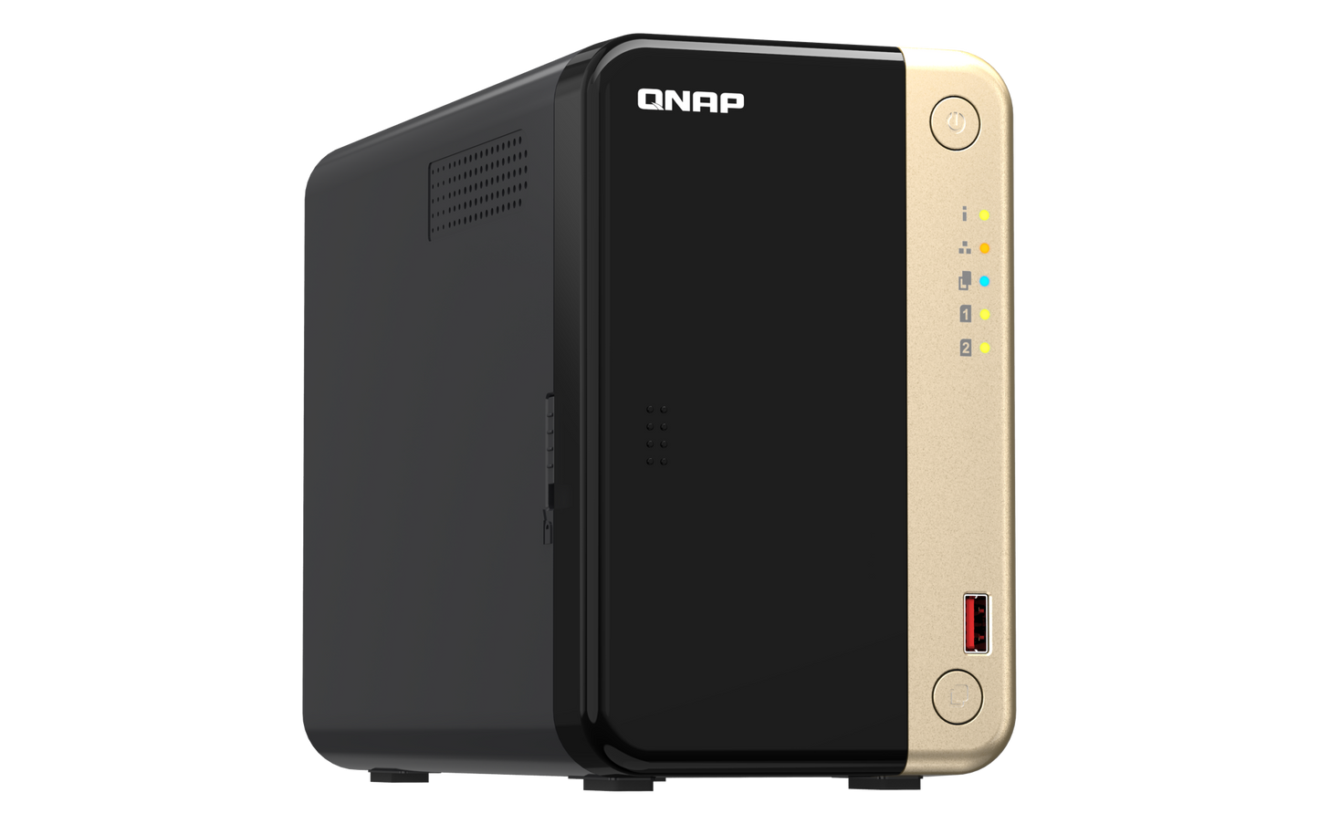 QNAP TS-264 2-Bay NAS – Intel Celeron N5095 / 8GB RAM / Dual 2.5GbE / M.2 Slots / HDMI