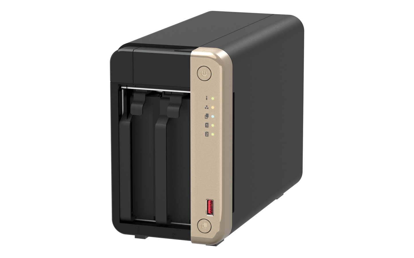 QNAP TS-264 2-Bay NAS – Intel Celeron N5095 / 8GB RAM / Dual 2.5GbE / M.2 Slots / HDMI