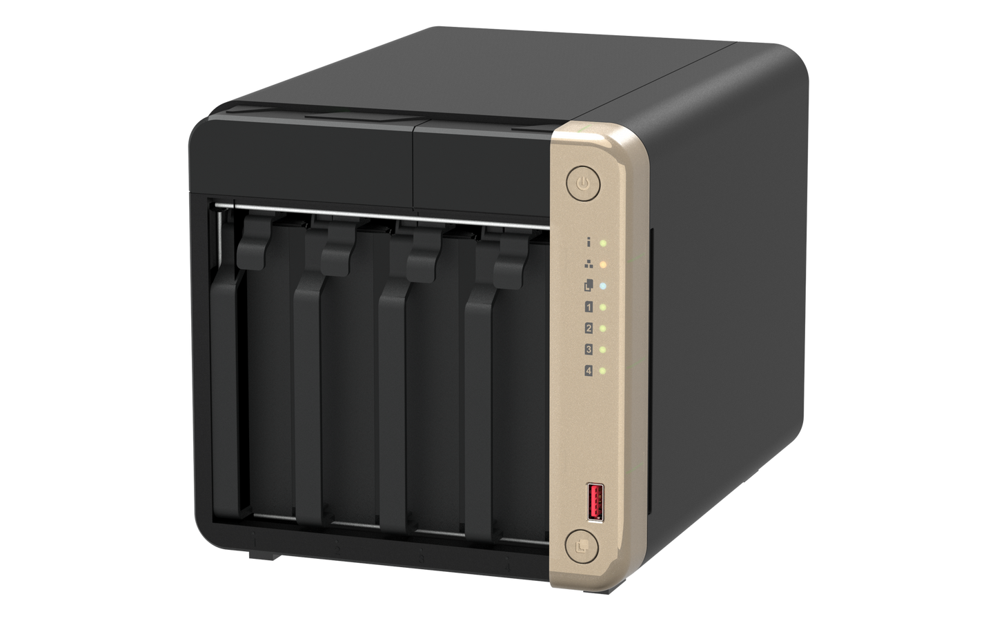 QNAP TS-464 4-Bay NAS – Intel Celeron N5095 / 8GB RAM / Dual 2.5GbE / M.2 Slots / HDMI