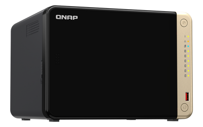 QNAP TS-664 6-Bay NAS – Intel Celeron N5095 / 8GB RAM / Dual 2.5GbE / 120TB / M.2 Slots