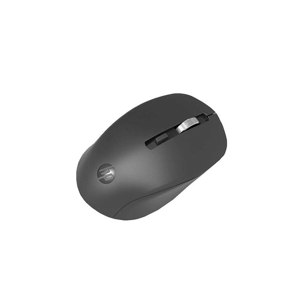 HP S1000 Plus Wireless Mouse - 2.4GHz Wireless / 1600 DPI / Optical Sensor / Black - Mouse