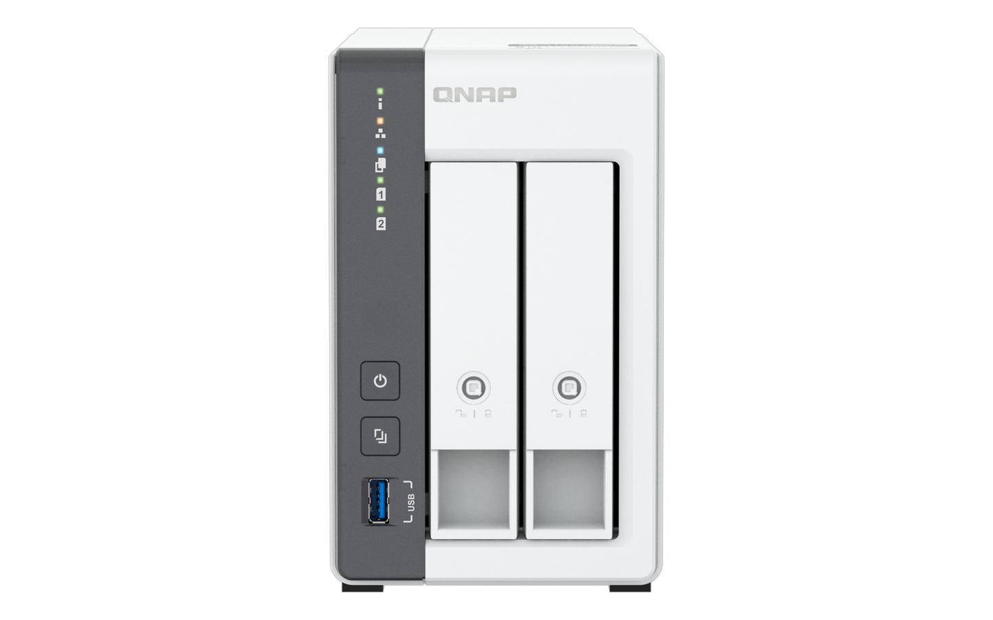 QNAP TS-216G NAS Storage - SATA / 4GB RAM / 2-Bays / USB / 2.5GbE LAN / Tower