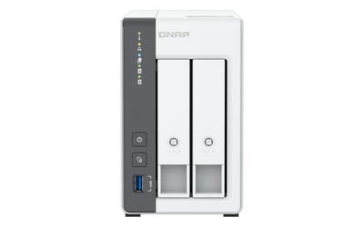 QNAP TS-216G NAS Storage - SATA / 4GB RAM / 2-Bays / USB / 2.5GbE LAN / Tower