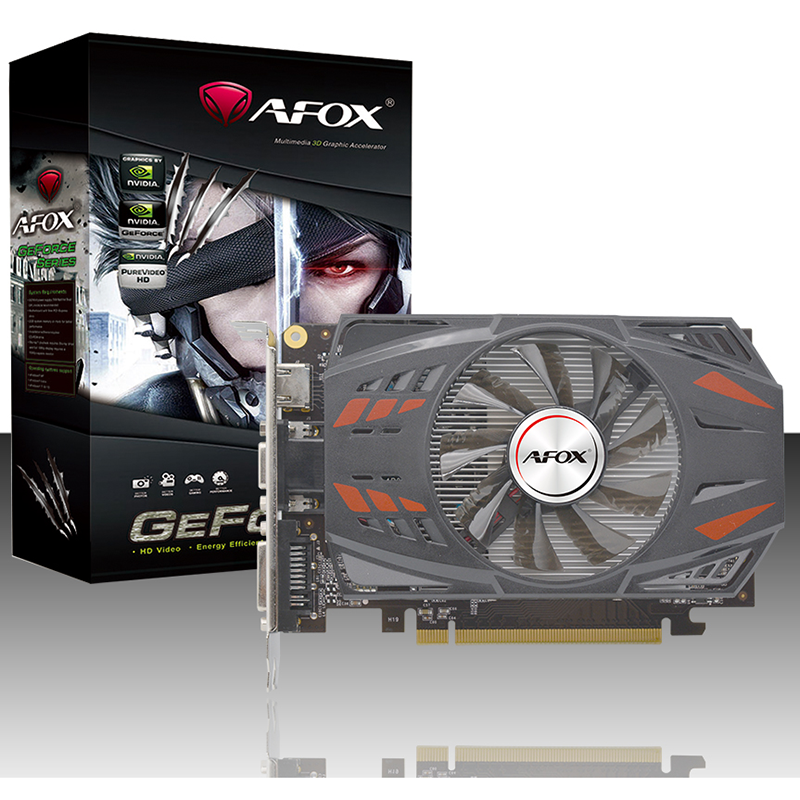 Afox NVIDIA GeForce GT 730 4GB GDDR3 Graphics Card – HDMI / DVI / VGA