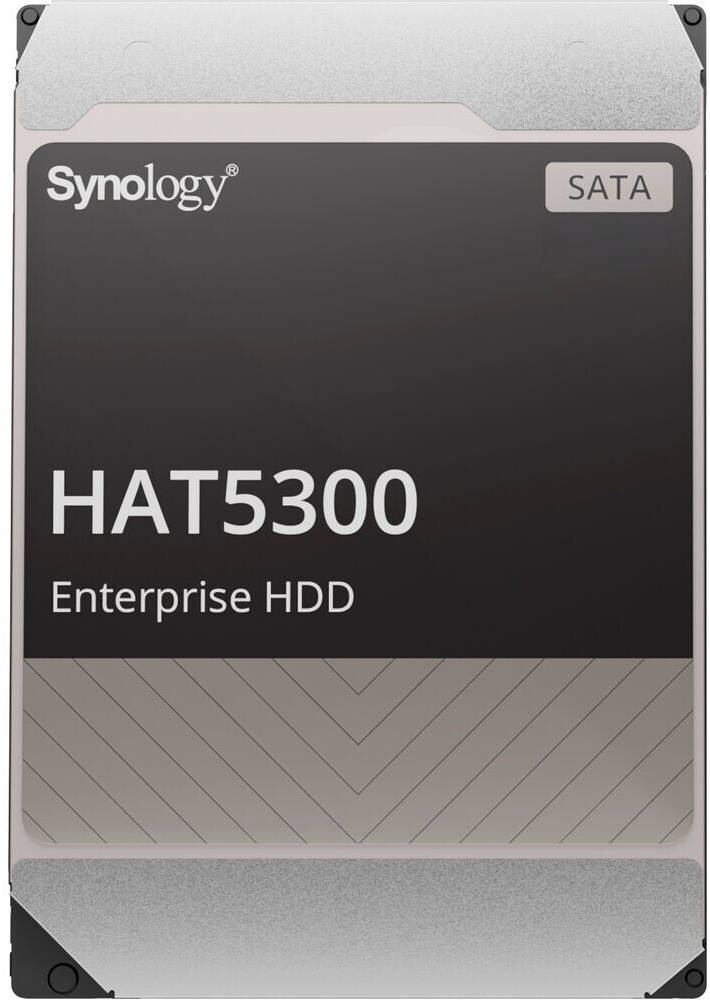 Synology HAT5300 8TB Enterprise HDD - 8TB SATA Enterprise NAS Hard Drive / 7200 RPM / 512MB Cache / 5-Year Warranty