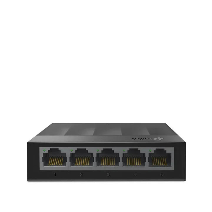 TP-Link LS1005G - 5-Port Gigabit Desktop Switch / 10/100/1000Mbps / Plug & Play / Fanless Design / Green Ethernet - Network Switch