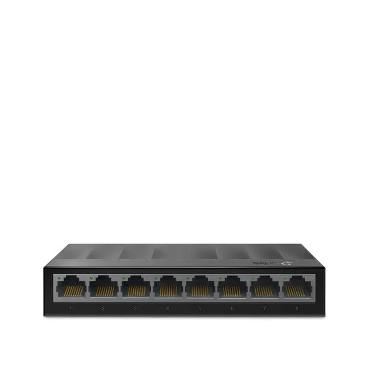 TP-Link LS1008G - 8-Port Gigabit Desktop Switch / 10/100/1000Mbps / Plug & Play / Fanless Design / Green Ethernet - Network Switch