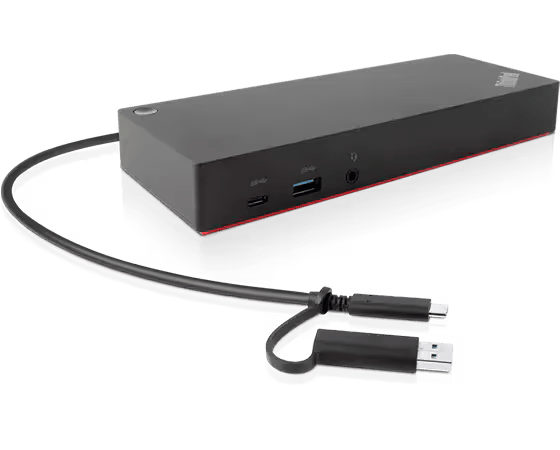 Lenovo ThinkPad Hybrid USB-C 135 W Docking Station - USB-C / USB 3.1 / USB 2.0 / DisplayPort / HDMI / LAN