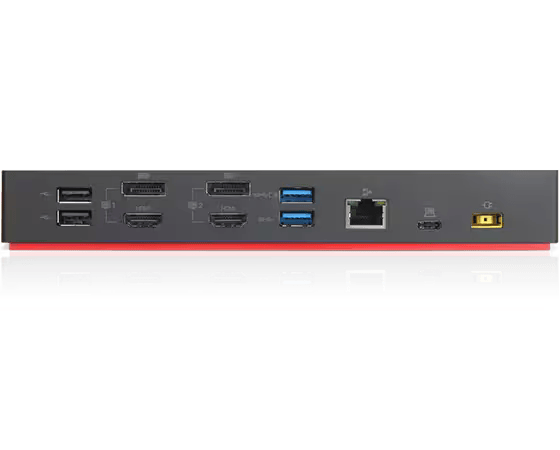 Lenovo ThinkPad Hybrid USB-C 135 W Docking Station - USB-C / USB 3.1 / USB 2.0 / DisplayPort / HDMI / LAN