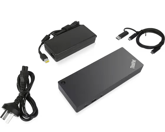 Lenovo ThinkPad Hybrid USB-C 135 W Docking Station - USB-C / USB 3.1 / USB 2.0 / DisplayPort / HDMI / LAN