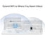 TP-Link RE655BE BE11000 Tri-Band Wi-Fi 7 Range Extender - EasyMesh™ / 2.5G Multi-Gigabit Port / 6GHz Band / Access Point Mode