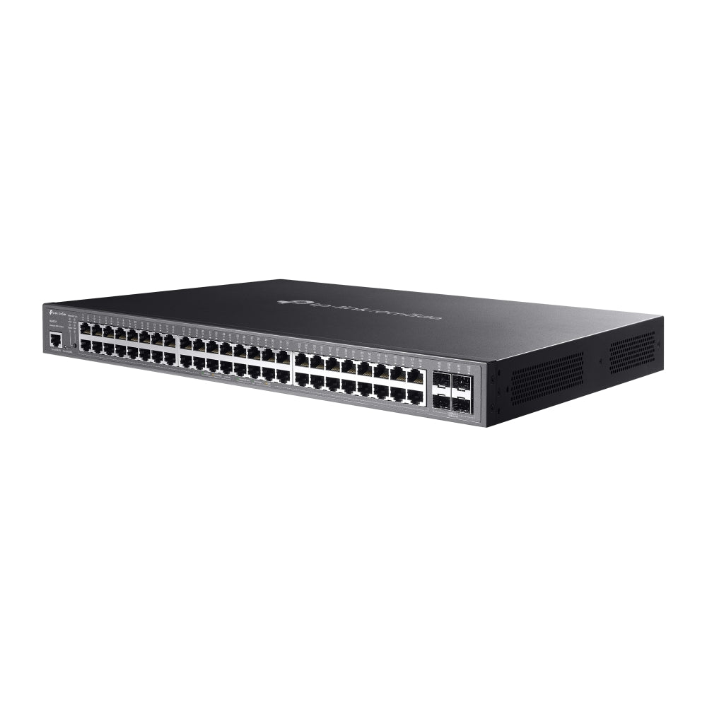 TP-Link Omada SG3452P - 52-Port Gigabit L2+ Managed Switch with 48-Port PoE+ / 4 SFP Slots / 384W PoE Budget / Cloud Managed Switch