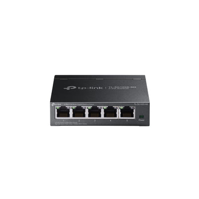 TP-Link TL-SG105S-M2 - 5-Port 2.5G Multi-Gigabit Desktop Switch / 25Gbps Switching Capacity / Fanless Design / Plug & Play - Network Switch