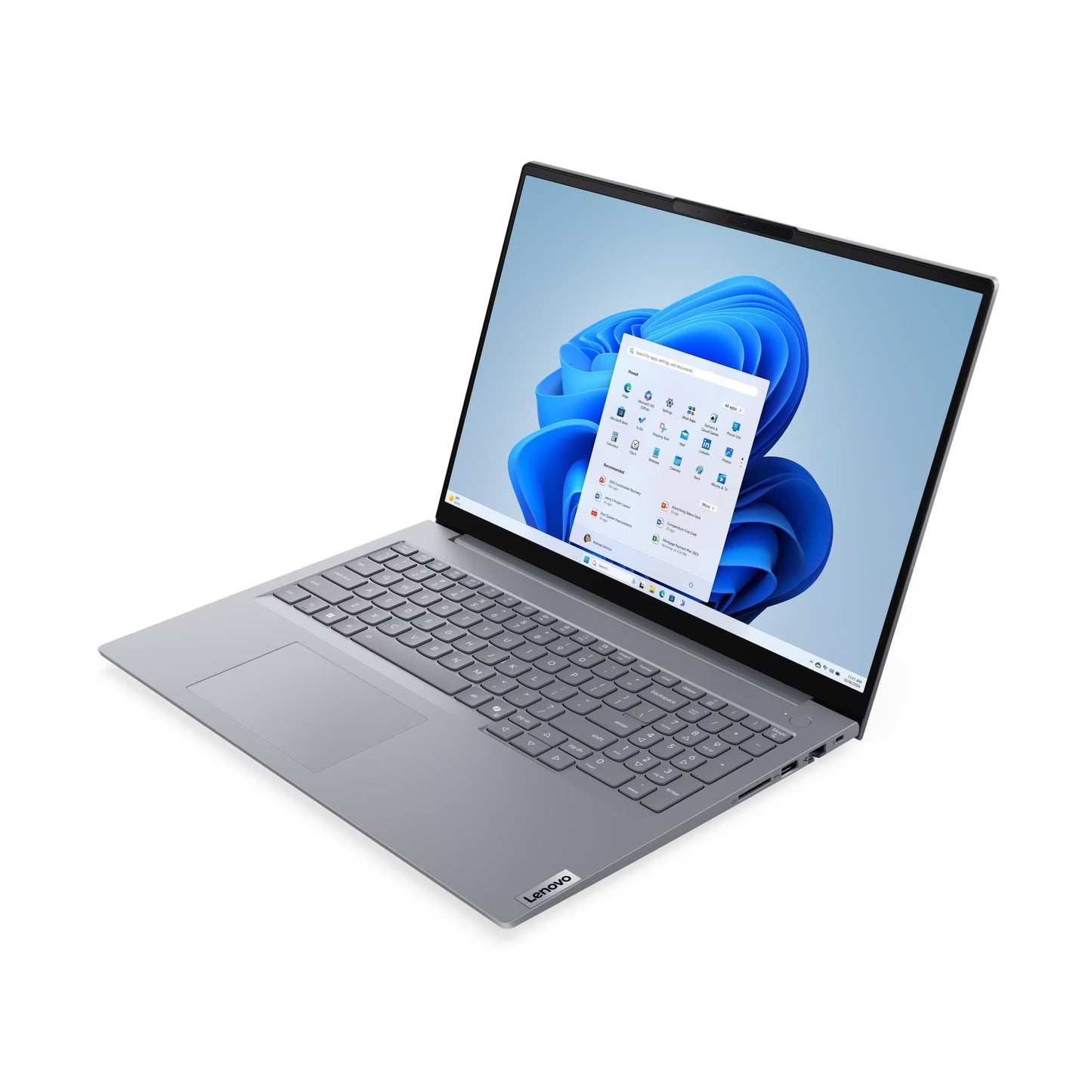 Lenovo ThinkBook 16 G8 - 16" WUXGA IPS / Ultra 7 255H / 16GB DDR5 / 512GB (NVMe Gen4 SSD) / Intel Arc 140T / Windows 11 Pro / 1YW / Arctic Grey - Laptop
