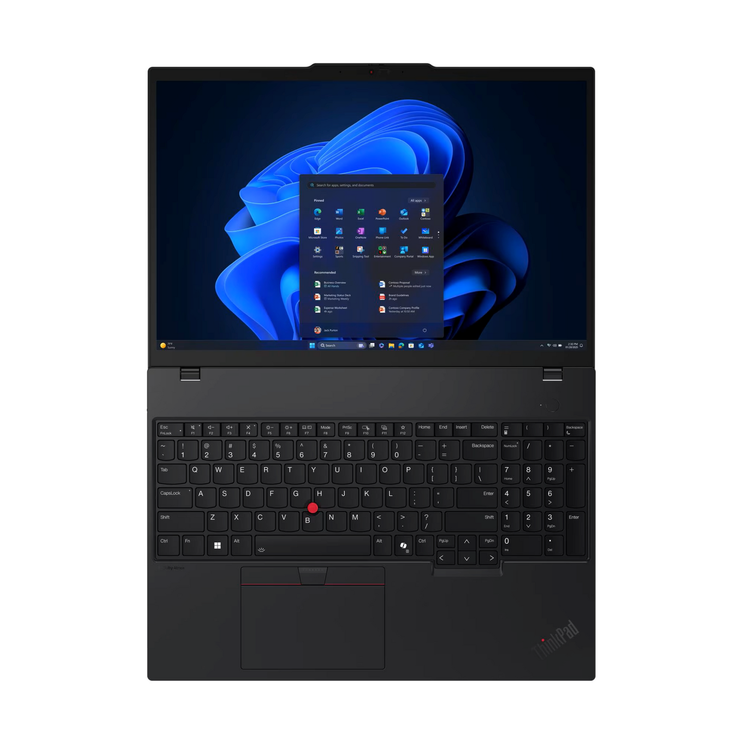 Lenovo ThinkPad T16 Gen 4 AI PC - 16" WUXGA / Ultra 7 258V / 32GB / 512GB (NVMe Gen4 SSD) / Windows 11 Pro / 3YW - Laptop