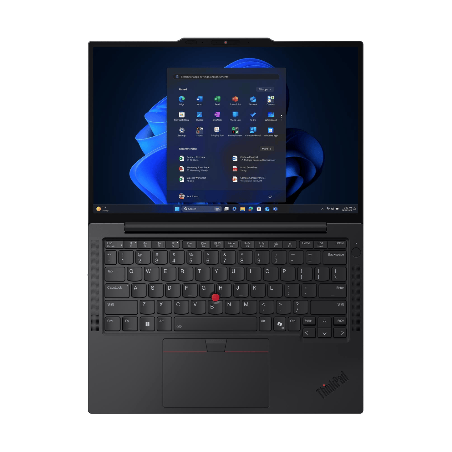 Lenovo ThinkPad X13 Gen 6 - 13.3" FHD+ / Ultra 7 255U / 16GB LPDDR5X / 512GB (NVMe PCIe 4.0 SSD) / Windows 11 Pro / 3YW - Laptop