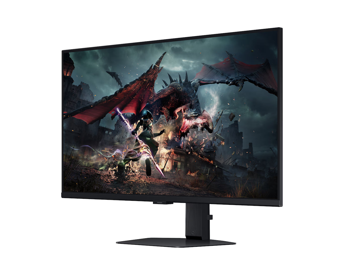 Samsung Odyssey G5 G50D 32" LS32DG502EMXUE QHD 180Hz Gaming Monitor – IPS / 1ms / VESA HDR400 / AMD FreeSync / Height Adjustable Stand