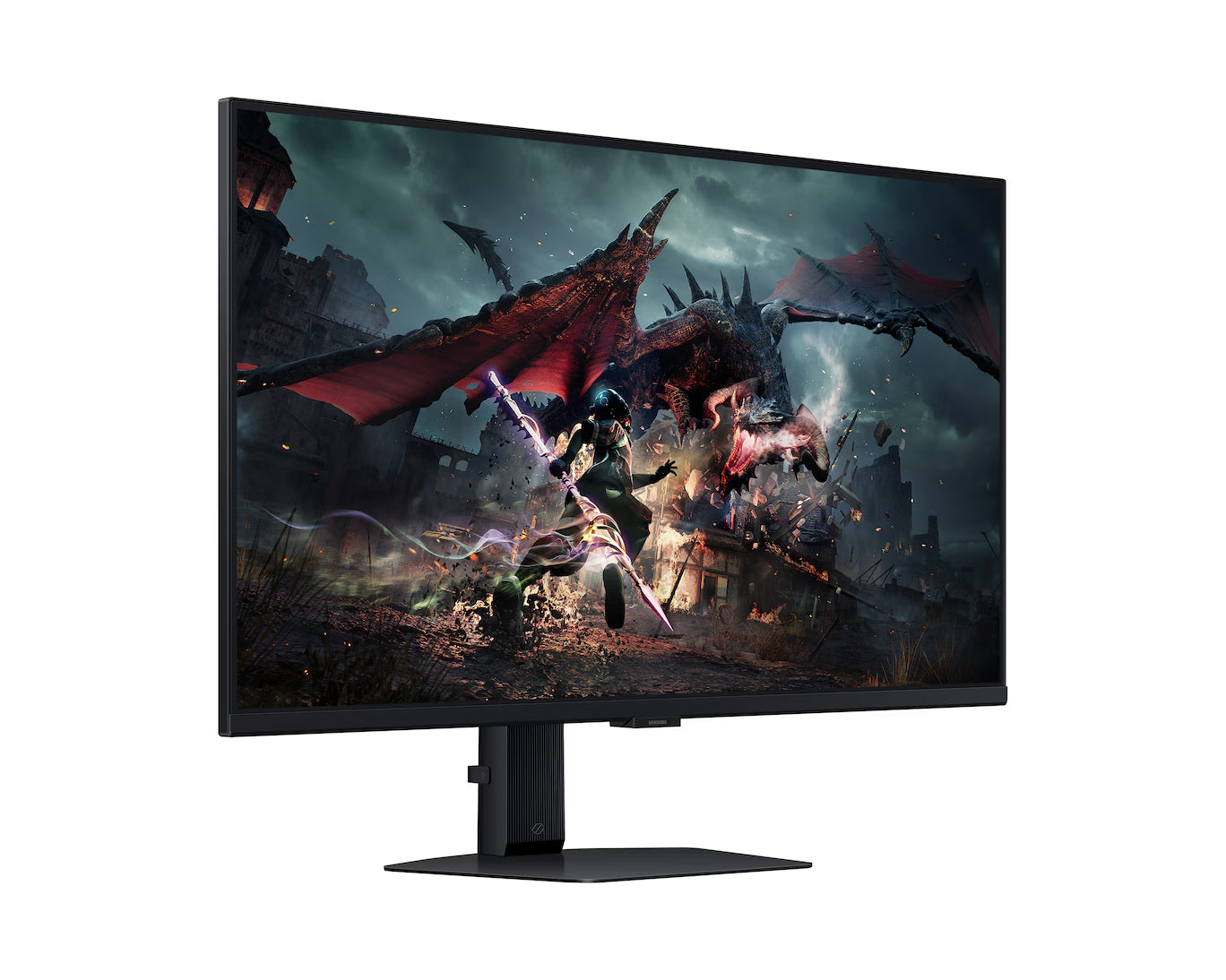 Samsung Odyssey G5 G50D 32" LS32DG502EMXUE QHD 180Hz Gaming Monitor – IPS / 1ms / VESA HDR400 / AMD FreeSync / Height Adjustable Stand