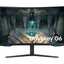Samsung Odyssey G6 G65B 32" LS32BG650EMXUE QHD 240Hz Curved Gaming Monitor – 1000R / 1ms / HDR600 / FreeSync Premium Pro / Smart Hub