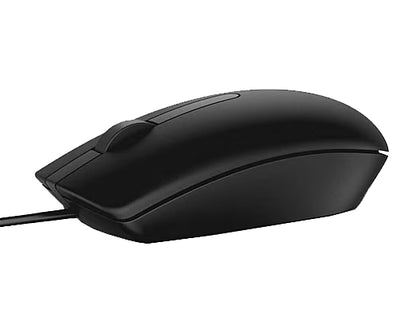 Dell MS116 Wired Mouse - USB / Optical / 1000 DPI / Black / 1YW - Mouse
