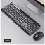 HP CS500 Wireless Keyboard and Mouse - 2.4GHz Wireless / Silent Keys / 2000 DPI / Black - Combo