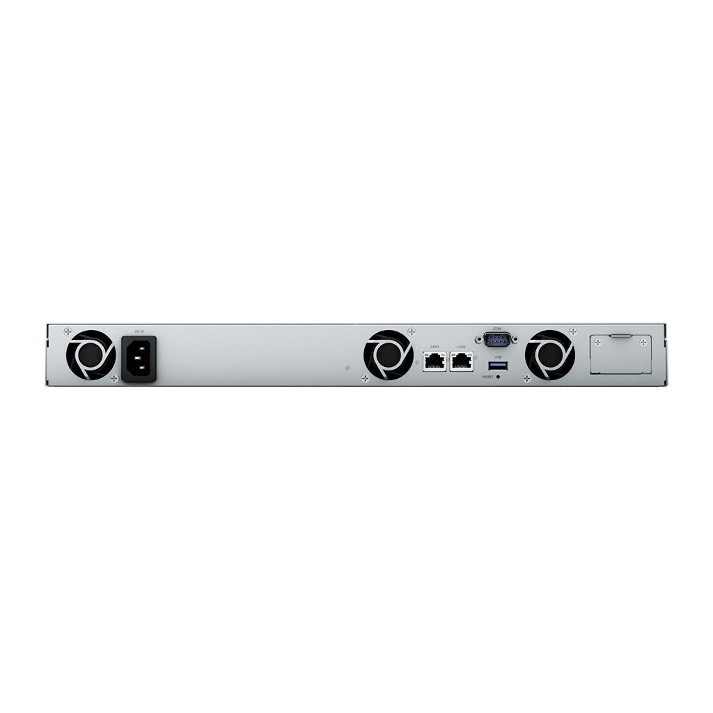 Synology RackStation RS422+ – 4-Bay / AMD Ryzen R1600 / 2 GB RAM / USB / LAN / 3-Year Warranty(Rail-Kit Included)