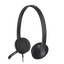 Logitech H340 USB Computer Headset - USB-A / Noise Cancelling Mic / Stereo Audio - Headset