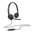 Logitech H340 USB Computer Headset - USB-A / Noise Cancelling Mic / Stereo Audio - Headset