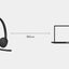 Logitech H340 USB Computer Headset - USB-A / Noise Cancelling Mic / Stereo Audio - Headset