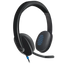 Logitech H540 USB Computer Headset - USB-A / Noise Cancelling Mic / Digital Stereo Audio / On-Ear Controls  - Headset