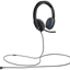 Logitech H540 USB Computer Headset - USB-A / Noise Cancelling Mic / Digital Stereo Audio / On-Ear Controls  - Headset