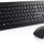Dell KM3322W Wireless Keyboard and Mouse - 2.4GHz Wireless / Arabic-English / 1000 DPI / Black - Combo
