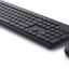 Dell KM3322W Wireless Keyboard and Mouse - 2.4GHz Wireless / Arabic-English / 1000 DPI / Black - Combo