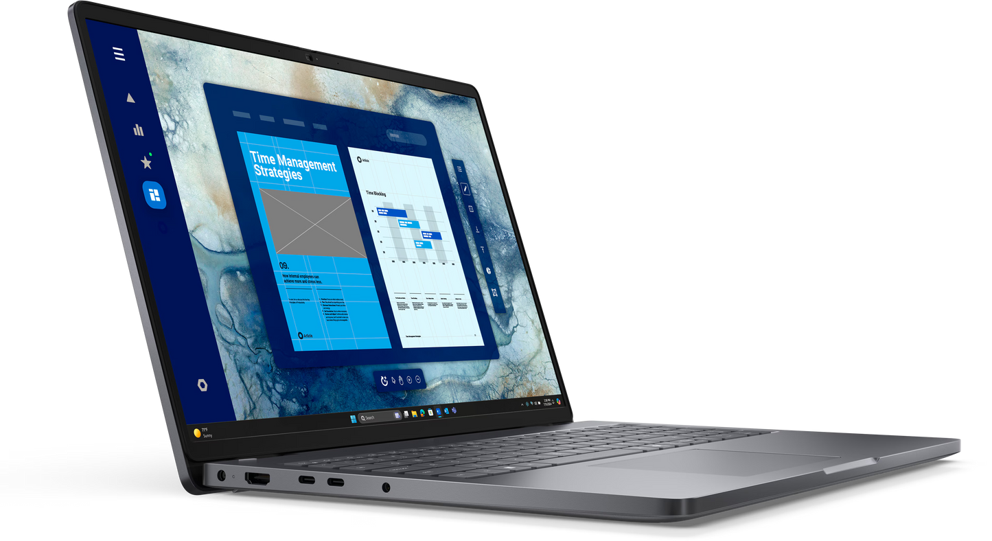Dell Pro 16 PC16250 - 16" FHD+ Non-Touch / Core 5 120U / 8GB / 512GB (NVMe M.2 SSD) / DOS / 1YW - Laptop