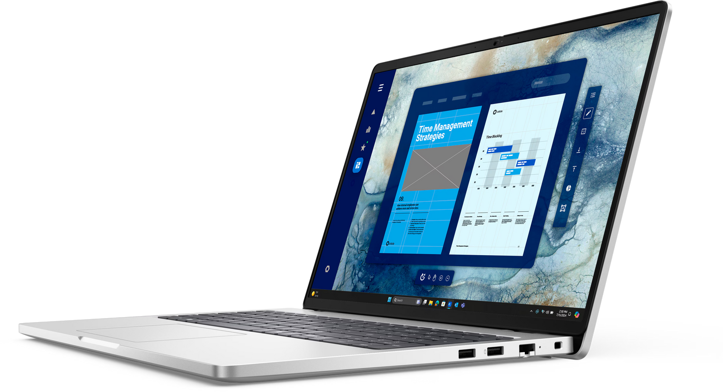 Dell Pro 16 PC16250 Laptop – Core Ultra 7 255U / 16GB RAM / 512GB SSD / 16” FHD+ / 1-Year Warranty